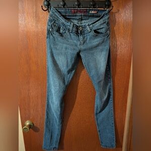 BONGO Women's Classic Blue Skinny Jeans